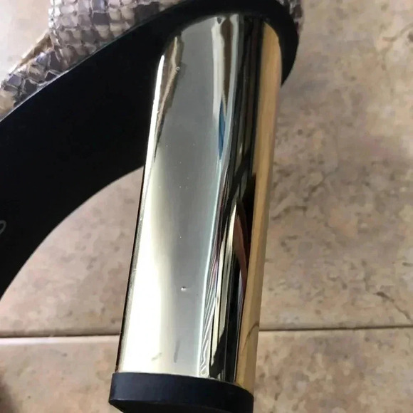 Michael Michael Kors Snake Printed Sandals - Heels - Picture 5 of 12